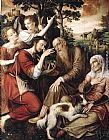 Jan Massys The Healing of Tobit painting